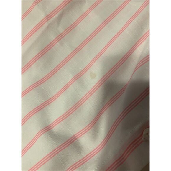 little peixoto Revolve Pink White Striped Long Sleeve Maxi Shirt Dress One Size - Picture 5 of 5